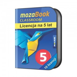 Mozabook Classroom Pack (10 licencji) - 5 lat