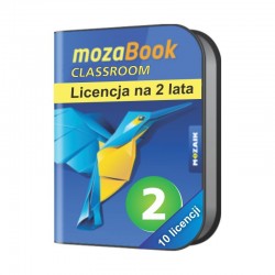 Mozabook Classroom Pack (10 licencji) - 2 lata