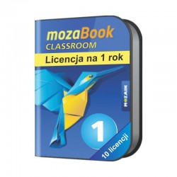 Mozabook Classroom Pack (10 licencji) - 1 rok