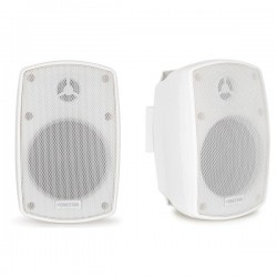 Zestaw ściennych głośników pasywnych ELIPSE-4B 2x60W (30W RMS) - kolor biały