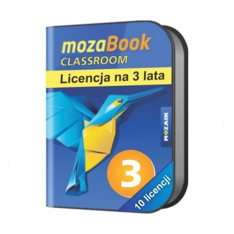Mozabook Multilanguage Pack (10 licencji) - 3 lata