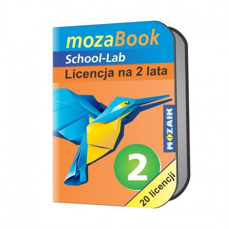 mozaBook School-Lab Pack (20 licencji) - 2 lata
