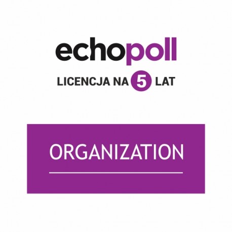 EchoPoll Organization - 5 lat dla 1 urządzenia (pilot/PC/Mobile)